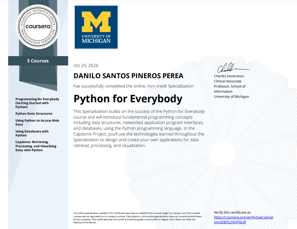 Python for Everybody